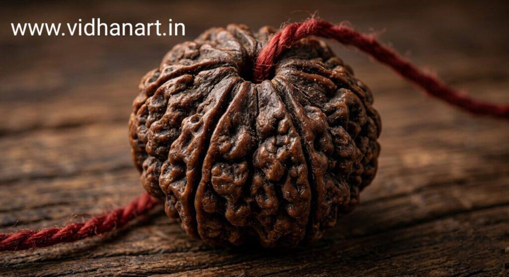 Original Nepali Rudraksha with deep mukhi lines and large size